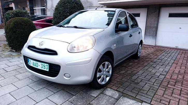 Nissan Micra 1.2 Essence 59kw 2011 .149681km  ctok Carpass!, Auto's, Nissan, Bedrijf, Micra, ABS, Airbags, Boordcomputer, Centrale vergrendeling