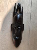 Afrikaans houten masker., Antiek en Kunst, Kunst | Beelden en Houtsnijwerken, Ophalen