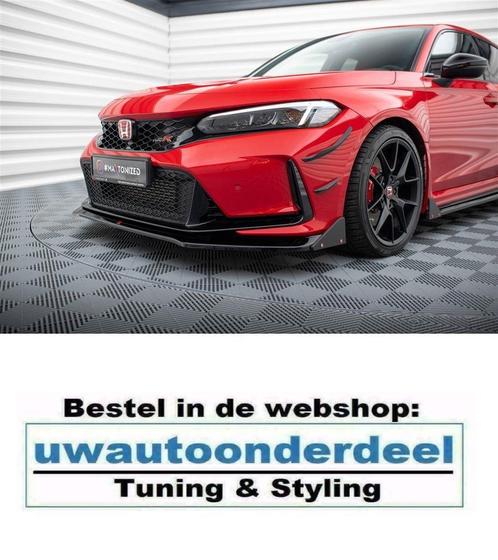 Maxton Design Honda Civic Type R MK11 Spoiler Splitter Lip, Auto diversen, Tuning en Styling, Verzenden