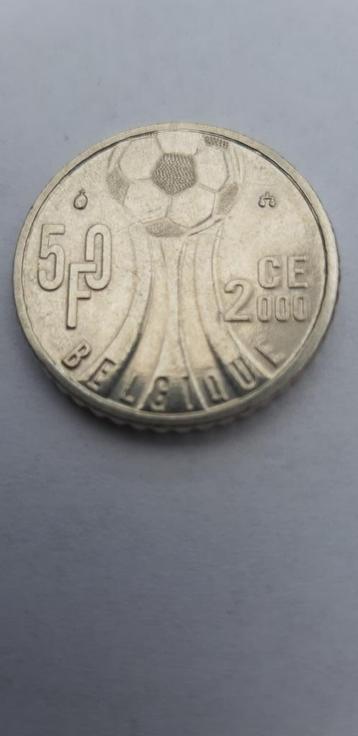 Belgische 50 frank Europees kampioenschap voetbal 2000, Enlèvement ou Envoi, Autre, Monnaie en vrac
