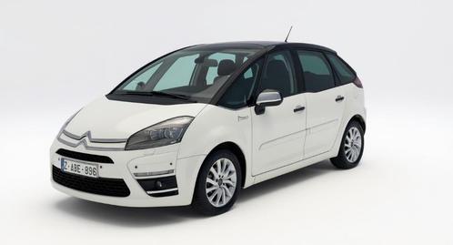 – AUTOMAAT – €5.399, Auto's, Citroën, Bedrijf, Te koop, C4 (Grand) Picasso, Diesel, Euro 5, 5 deurs, Automaat, Wit, Zwart, Leder en Stof