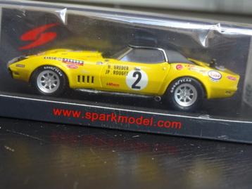 Chevrolet Corvette Le Mans 1970 Spark 1/43 beschikbaar voor biedingen