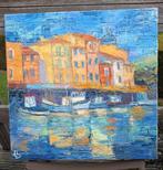 Claude Carvin - Les Couleurs de Cassis (avec Certificat), Antiek en Kunst, Kunst | Schilderijen | Modern, Ophalen of Verzenden