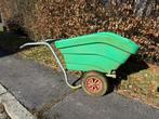 Brouette à fumier basculante 330L, Jardin & Terrasse, Brouettes, Enlèvement, Utilisé, Manuelle, À deux roues
