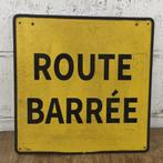Panneau français, panneau de quai, Route Barrée, Enlèvement ou Envoi, Utilisé, Ustensile