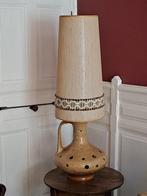 lampe de sol en céramique rétro vintage des années 1970, Comme neuf, Autres matériaux, Enlèvement, 100 à 150 cm