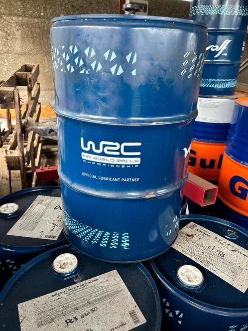 WRC olievaten 60 L, Doe-het-zelf en Bouw, Kratten en Dozen, Zo goed als nieuw, Ophalen