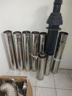 Dubbelwandige Inox rookkanalen, Ophalen, Gebruikt