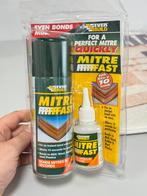Miter Seconde Lijm + Activator Mdf Hout Rubber Kunststof, Ophalen of Verzenden