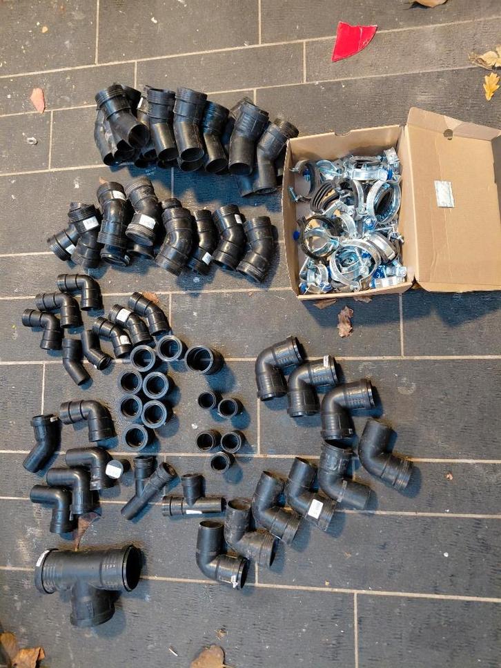 hulpstukken afvoer PP, Doe-het-zelf en Bouw, Buizen en Afvoer, Nieuw, Afvoer, Overige materialen, Minder dan 2 meter, 40 tot 60 mm