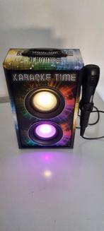 Enceinte rgb + micro Bluetooth, Ophalen of Verzenden, Zo goed als nieuw, Complete set