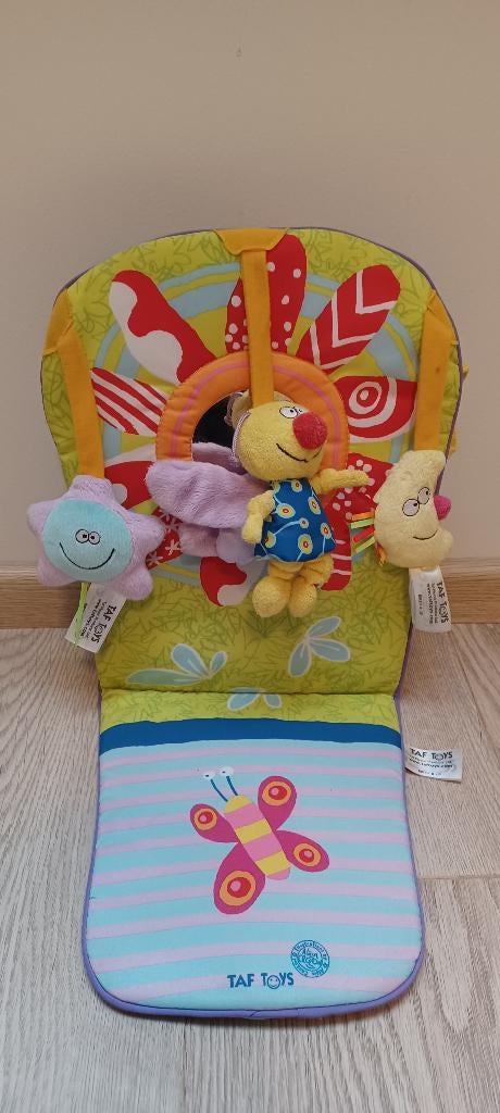 Taf Toys - Activiteitenbord voor in de auto, met spiegeltje, Ophalen of Verzenden, Gebruikt, Babygym