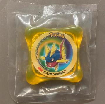 Vierkante Pokémon Carvanha verzamel-disc (2003) nieuw beschikbaar voor biedingen