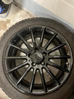 18” Origineel AMG Mercedes Benz Zwart Velgen, Banden en Velgen, Gebruikt, Personenwagen, Ophalen of Verzenden