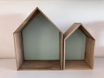 2 houten huisjes kinderkamer, Ophalen, Zo goed als nieuw