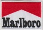Marlboro stoffen opstrijk patch embleem #1, Verzamelen, Kleding en Patronen, Nieuw, Verzenden