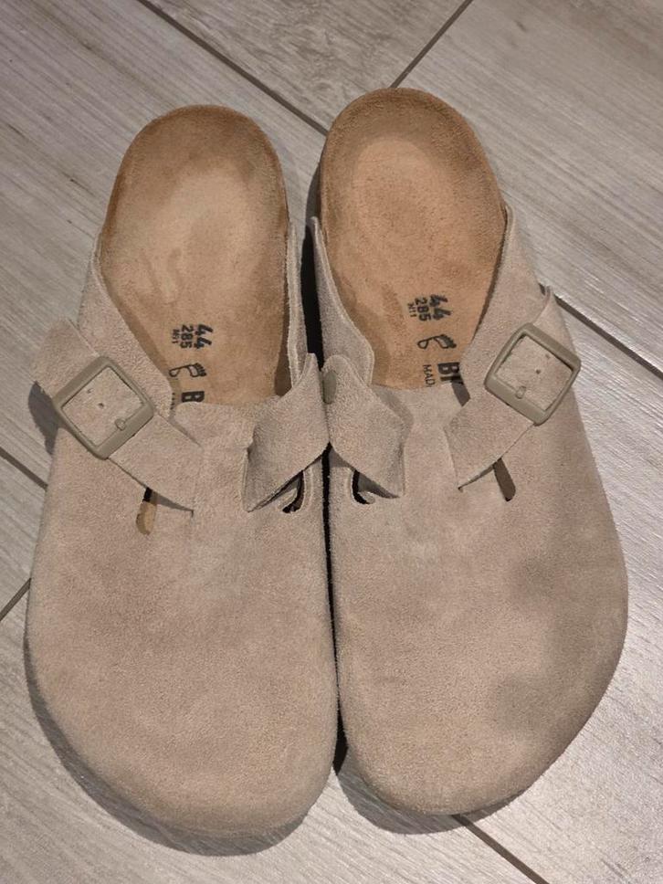 Birkenstock Boston Zweden — Vervaagd kaki — EU 44 - VK 9,5 -, Kleding | Heren, Schoenen, Ophalen of Verzenden