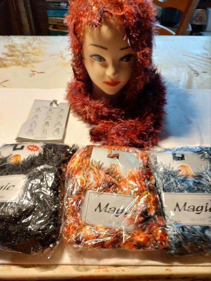 „Magische” sjaals, Kleding | Dames, Mutsen, Sjaals en Handschoenen, Nieuw, Ophalen