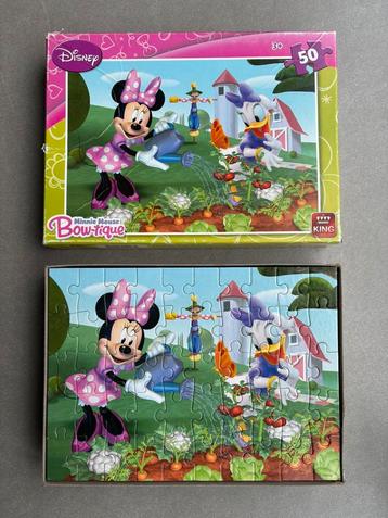Puzzel Minnie mouse - 50 stukjes beschikbaar voor biedingen