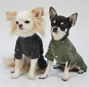 Vêtements pour chiens, chemises, pulls, sweats, tailles