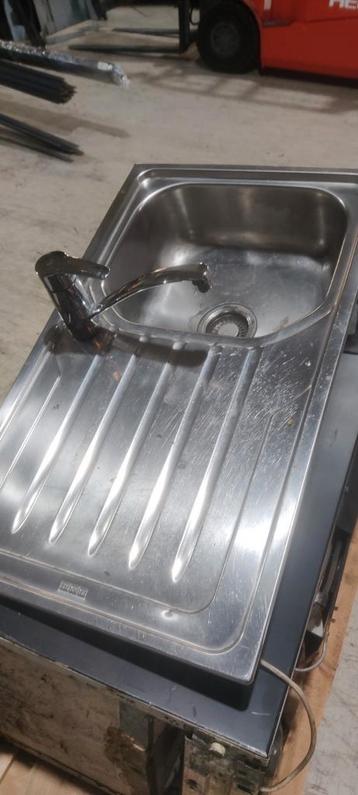 spoelbak Franke + kraan Grohe  beschikbaar voor biedingen