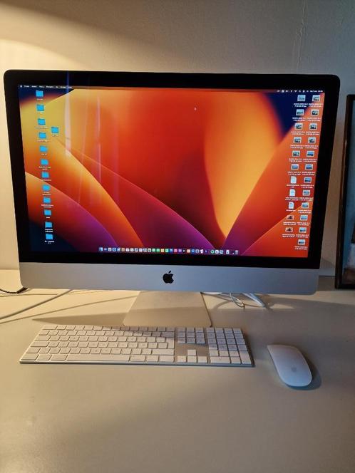 iMac Retina 5K, 27-inch, Computers en Software, Apple Desktops, Zo goed als nieuw, iMac, HDD, 3 tot 4 Ghz, 8 GB, Ophalen