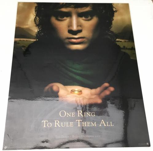 Poster affiche film Lord of the Rings, Verzamelen, Posters, Zo goed als nieuw, Film en Tv, Ophalen of Verzenden