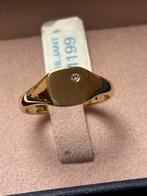 Massieve gouden ring., Ophalen of Verzenden, Nieuw, Geel