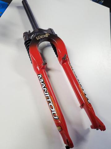 Fourche VTT Manitou Mars Carbon, Enlèvement ou Envoi, Comme neuf, VTT