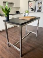 Mooie hoge bartafel / bureau IKEA, Huis en Inrichting, Ophalen, Gebruikt