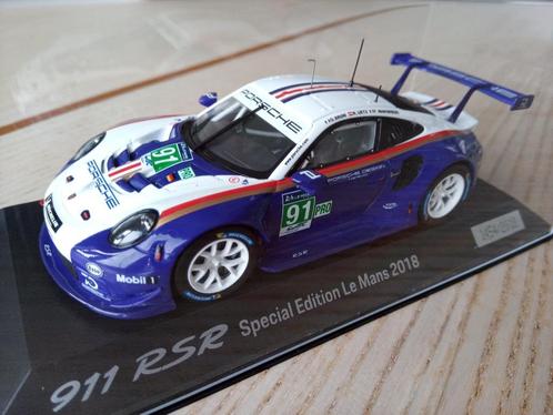 Porsche 911 RSR Le Mans 1:43 Spark, Hobby & Loisirs créatifs, Voitures miniatures | 1:43, Utilisé, Voiture, Autres marques, Enlèvement ou Envoi