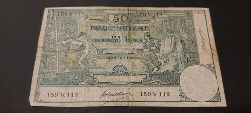 50 Francs 1913 Montald / Zeldzaam !, Postzegels en Munten, Bankbiljetten | België, Los biljet, Ophalen of Verzenden