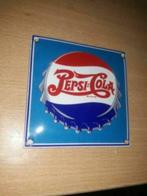 plaque emaille pepsi cola, Ophalen of Verzenden