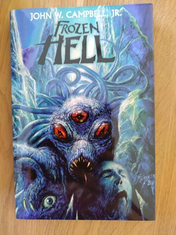 Boek Frozen Hell van John W. Campbell (inspiratie The Thing), Boeken, Science fiction, Zo goed als nieuw, Ophalen of Verzenden