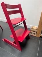 Tripp Trapp Stokke | meegroeistoel | Rood - Gereserveerd, Kinderen en Baby's, Ophalen, Gebruikt, Meegroeistoel