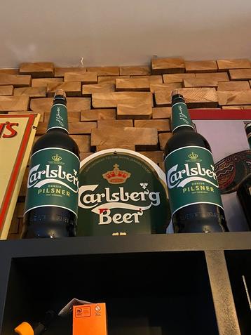 Carlsberg 3 Liter met stop volle fles exclusief 