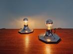 Paar wandlampen uit de ruimtetijd, Motoko Ishii, 1970, Huis en Inrichting, Gebruikt, Ophalen of Verzenden, Luminaire