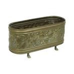 Franse Antieke Koperen Bloembak Jardinière 19de Eeuw, Ophalen of Verzenden, Koper