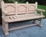 Massief volhouten eiken bank., Tuin en Terras, Ophalen, Zo goed als nieuw