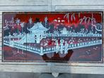 Viëtnamees paneel "One Pillar Pagoda", Antiek en Kunst, Ophalen