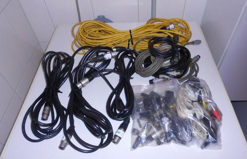 Microfoon kabels / Audio kabels / Speaker kabels /  Conector, Muziek en Instrumenten, Kabels en Stekkers, Gebruikt, Apparatuur