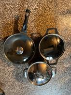 3 casserole, Huis en Inrichting, Keuken | Potten en Pannen, Gebruikt