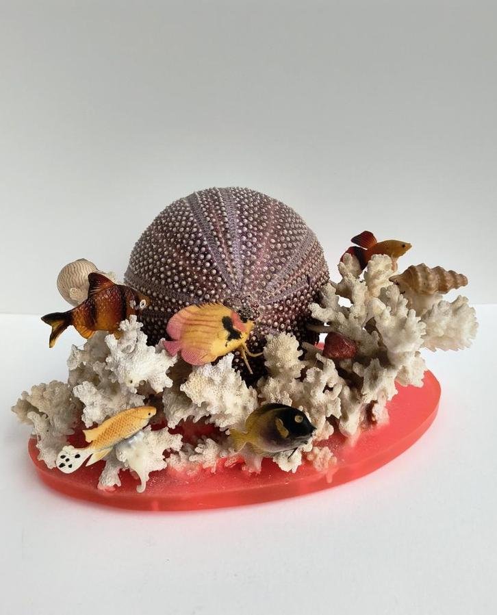 Lamp met vissen, Antiquités & Art, Curiosités & Brocante, Enlèvement ou Envoi