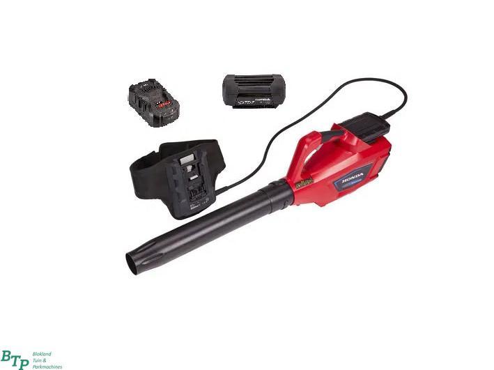 Honda PRO accu bladblazer Combi Deal incl. accu/lader, Zakelijke goederen, Machines en Bouw | Tuin, Park en Bosbouw, Bladblazer