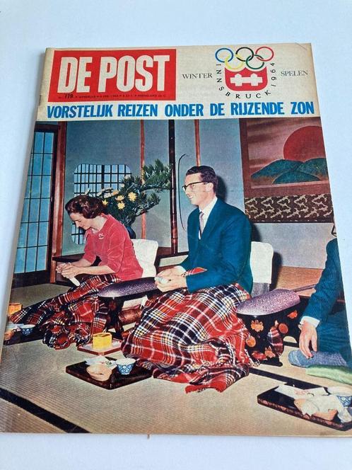 De Post nr 779 : Boudewijn, Innsbruck 1964, R. Van den Boom, Verzamelen, Tijdschriften, Kranten en Knipsels, Tijdschrift, 1960 tot 1980