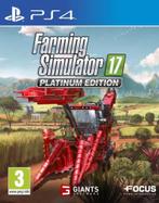 Farming Simulator 17 Platinum Edition, Consoles de jeu & Jeux vidéo, Jeux | Sony PlayStation 4, Enlèvement ou Envoi, 1 joueur