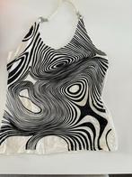 Zwart/witte top (M), Vêtements | Femmes, Tops, Enlèvement ou Envoi, Taille 38/40 (M), Blanc