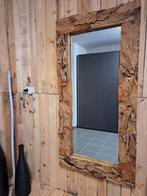 Grote Spiegel met houten frame, Huis en Inrichting, Ophalen, Zo goed als nieuw
