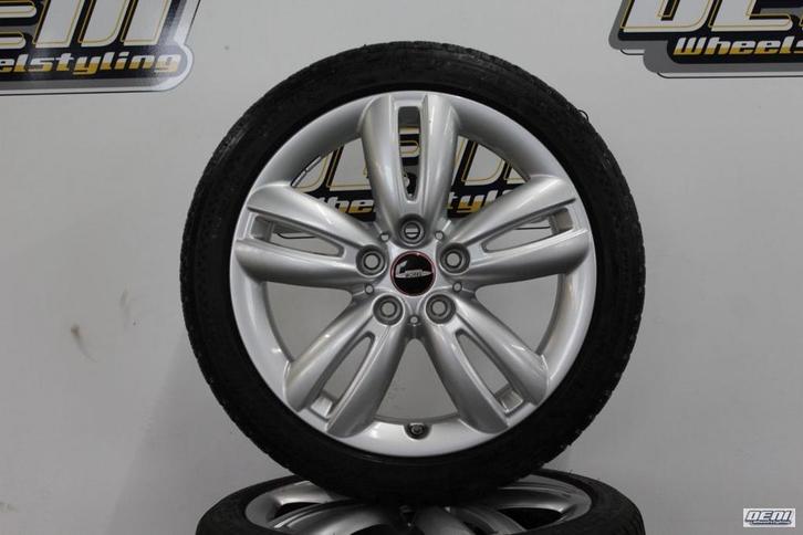 17" Mini JCW winterset origineel 6855107 met winter Dunlop, Auto-onderdelen, Banden en Velgen, Banden en Velgen, Winterbanden