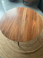 Retro salon tafel 90 cm diameter nieuw gekocht op 12 april, 50 à 100 cm, Moins de 50 cm, Enlèvement ou Envoi, Neuf